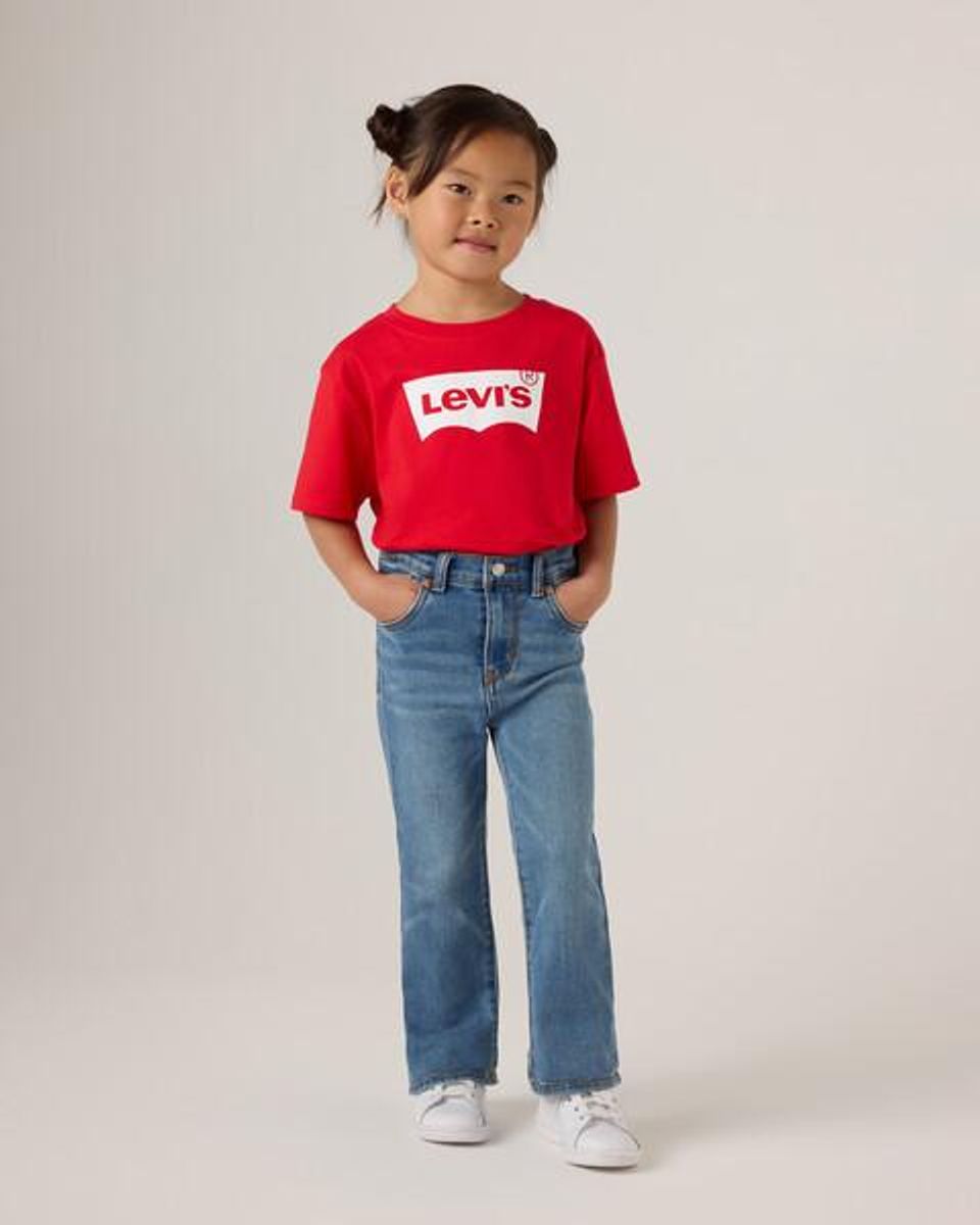 Levis 726 High Rise Flare Jeans Clean Getaway Høyt Liv