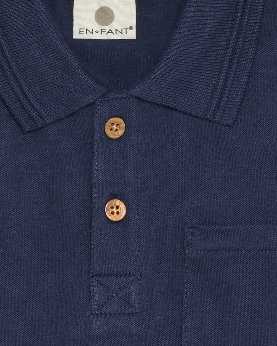 En Fant Poloskjorte Medieval Blue