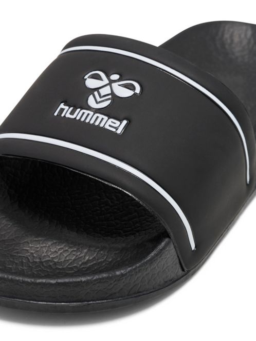 Hovedbilde Hummel Pool Slide Slippers Barn Svart/Hvit