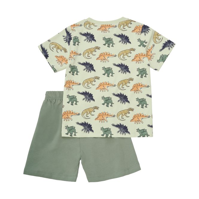 Hovedbilde Minymo T-shirt+Short Set AOP Sea Spray