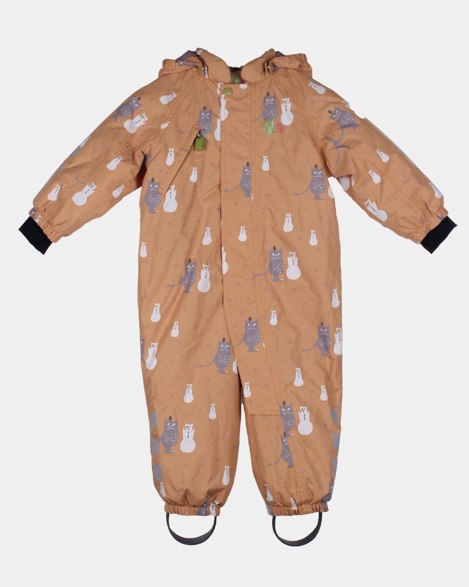 Kattnakken Vinterdress Baby Snø Tolvmeterskogen Honning