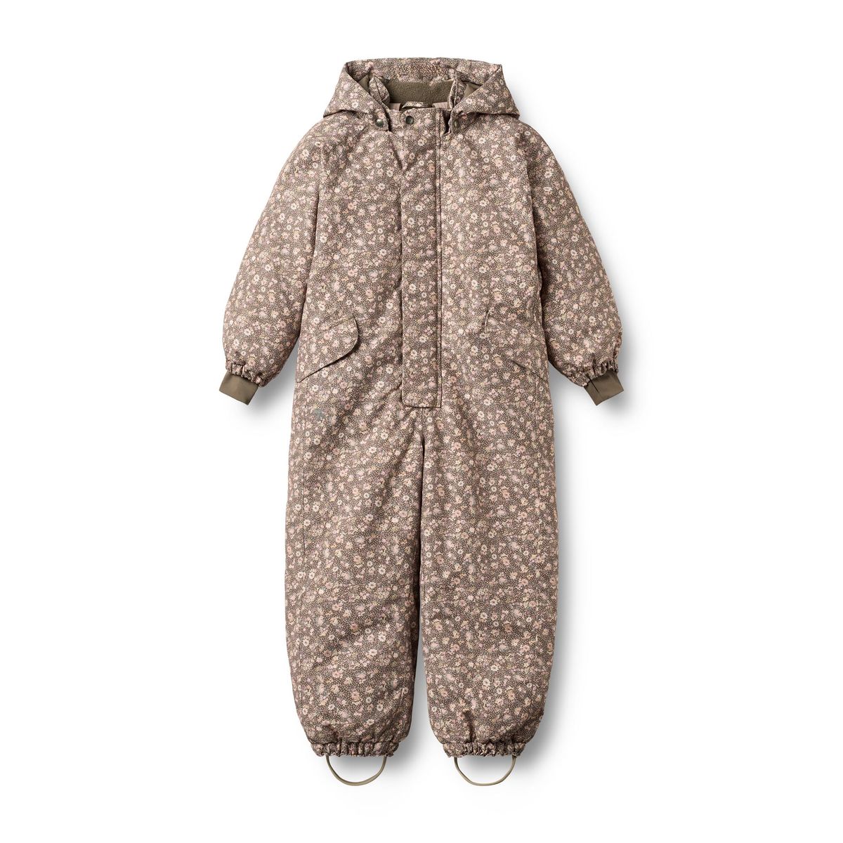 Wheat Miko Vinterdress Dry Wood Snow Flowers