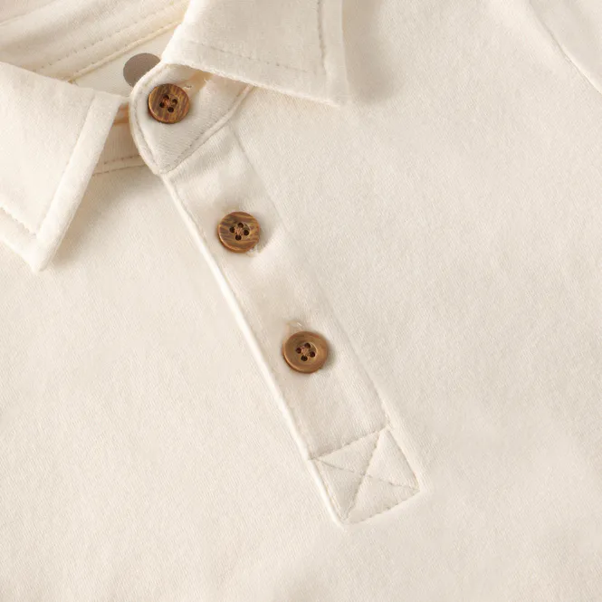 Hovedbilde En Fant Body med Polokrage Pearled Ivory