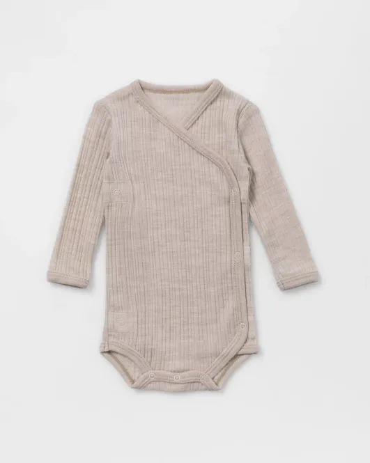 Hovedbilde LilleLam Ull Body mini August Lys beige