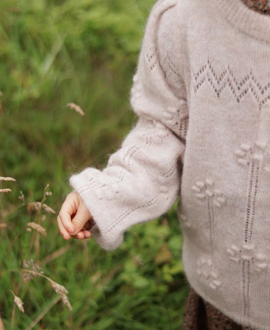 Hovedbilde Fliink Ull Star Alpaca Blouse Knit Peach Whip