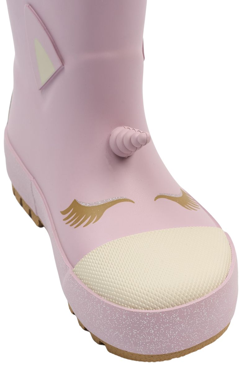 Mikk-Line 3D Gummistøvler Unicorn Mauve Shadows