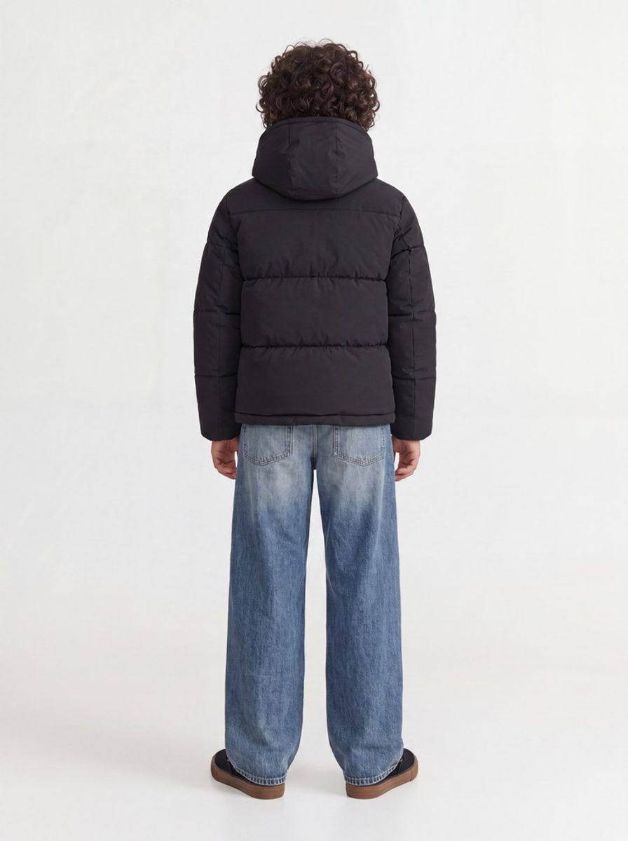 Jack & Jones Junior Galaxy Vinterjakke Black