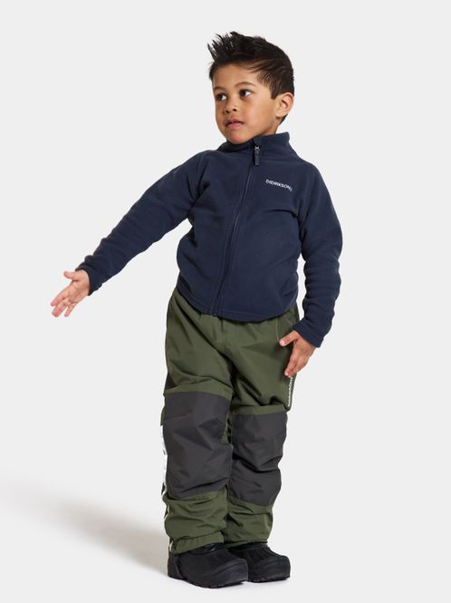 Hovedbilde Didriksons Vinterbukse Narvi Kids Deep Green