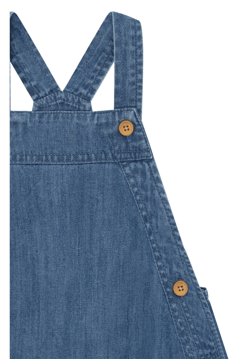 Hust And Claire Maks Chambray Selebukse Blue Denim