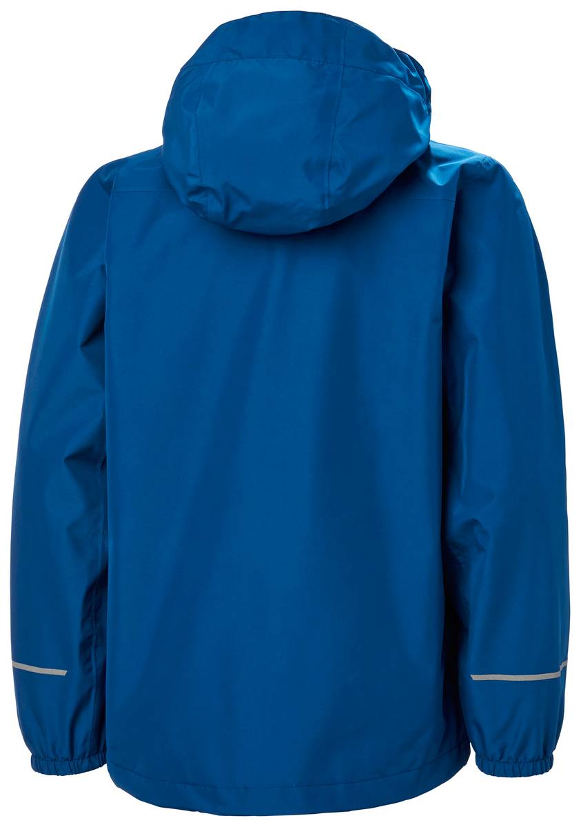 Helly Hansen Jr Juell Rain Jacket Deep Fjord