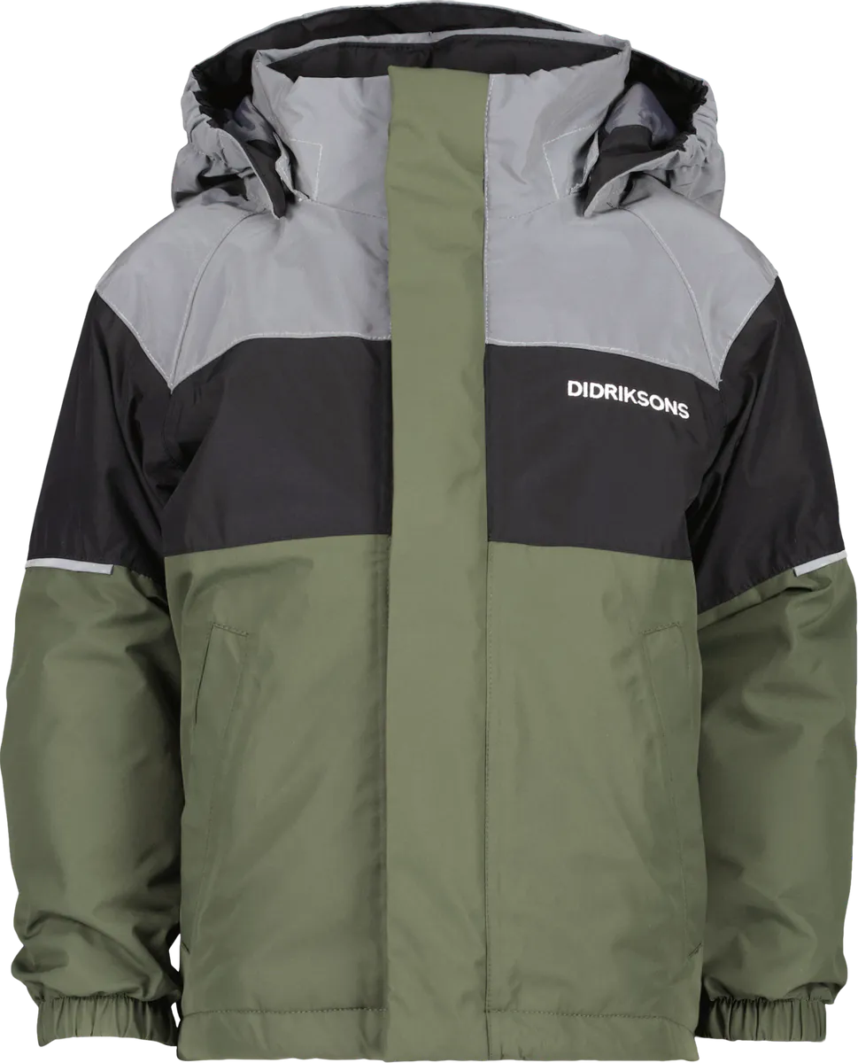 Didriksons Vinterjakke Lux Kids Deep Green