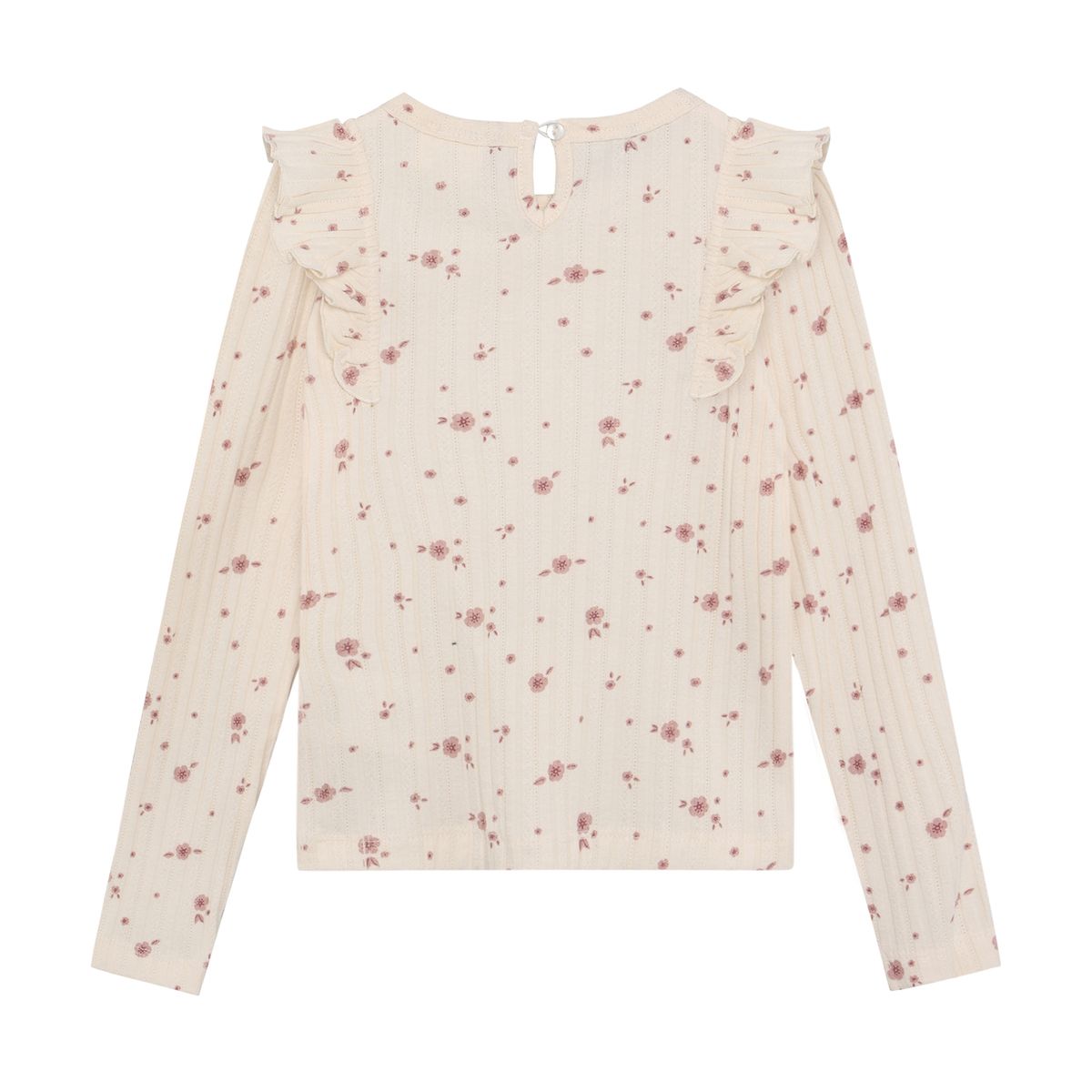 En Fant Genser Pearled Ivory Flower