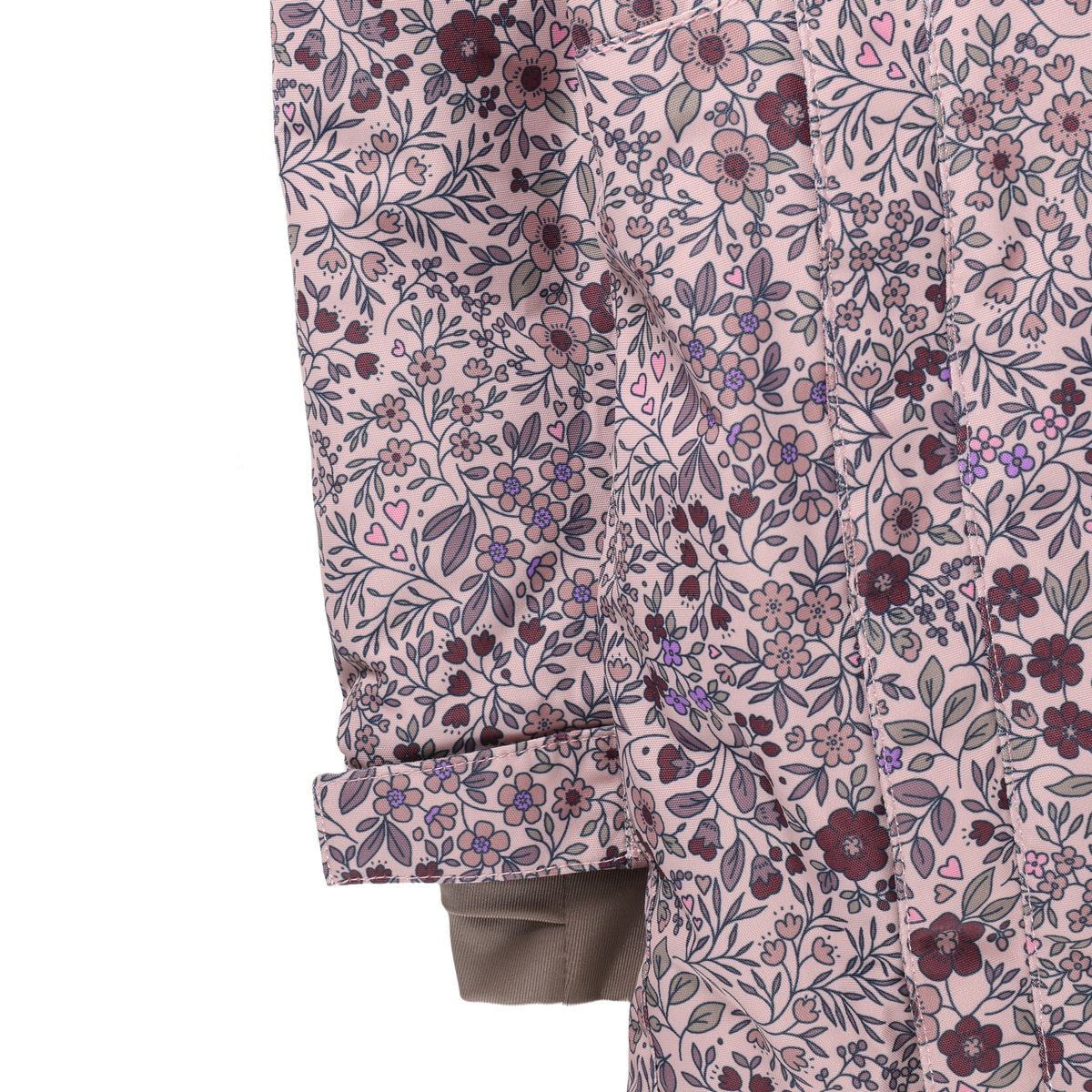 En Fant Vinterdress Baby med Volanger Adobe Rose
