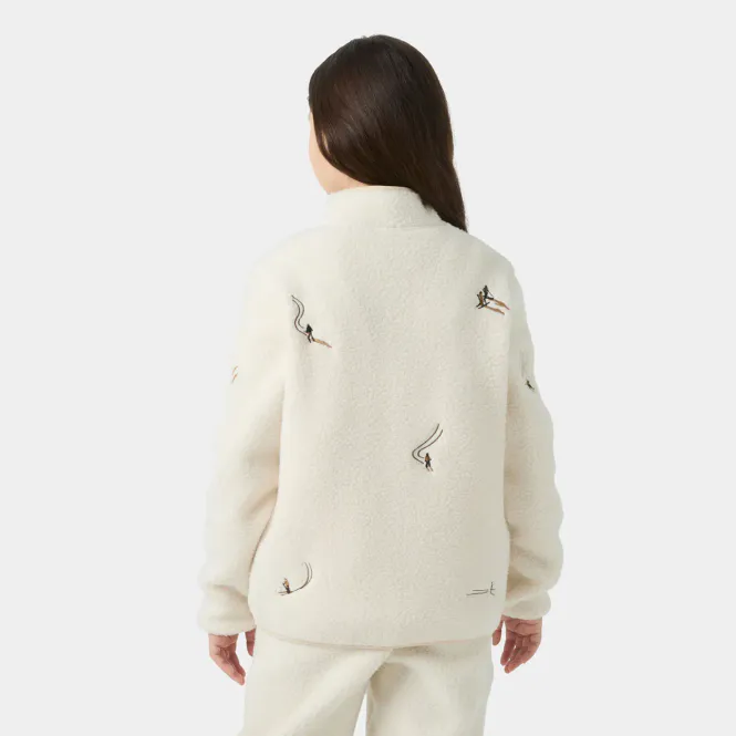 Hovedbilde Helly Hansen Frosty Pile Fleecejakke Junior Cream ...