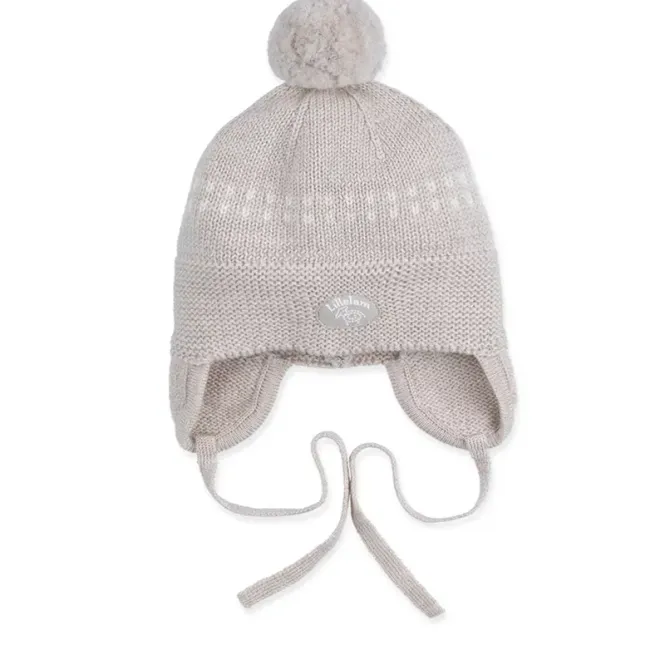 Hovedbilde LilleLam Ull Lue classic Lys beige