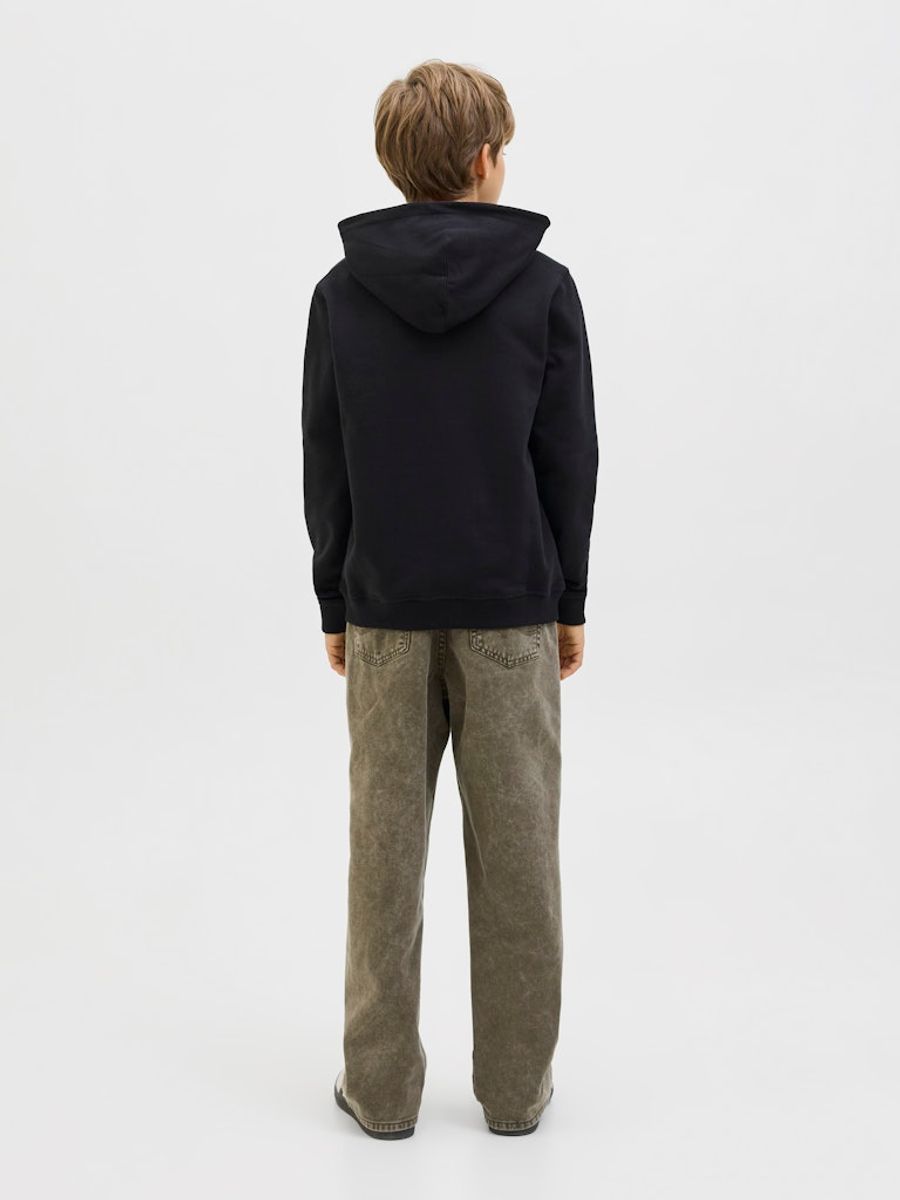 Jack & Jones Junior Norrebro Hettegenser Relaxed Fit Svart