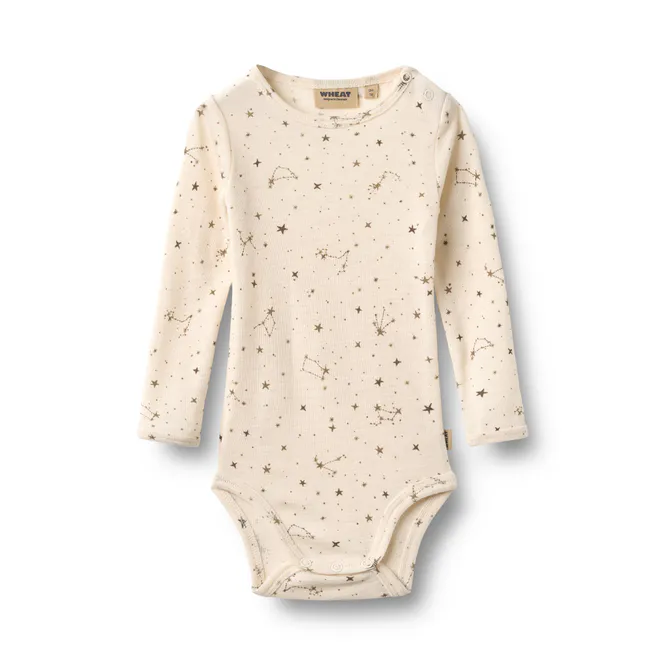 Hovedbilde Wheat Lucca Ull Body Eggshell Stars