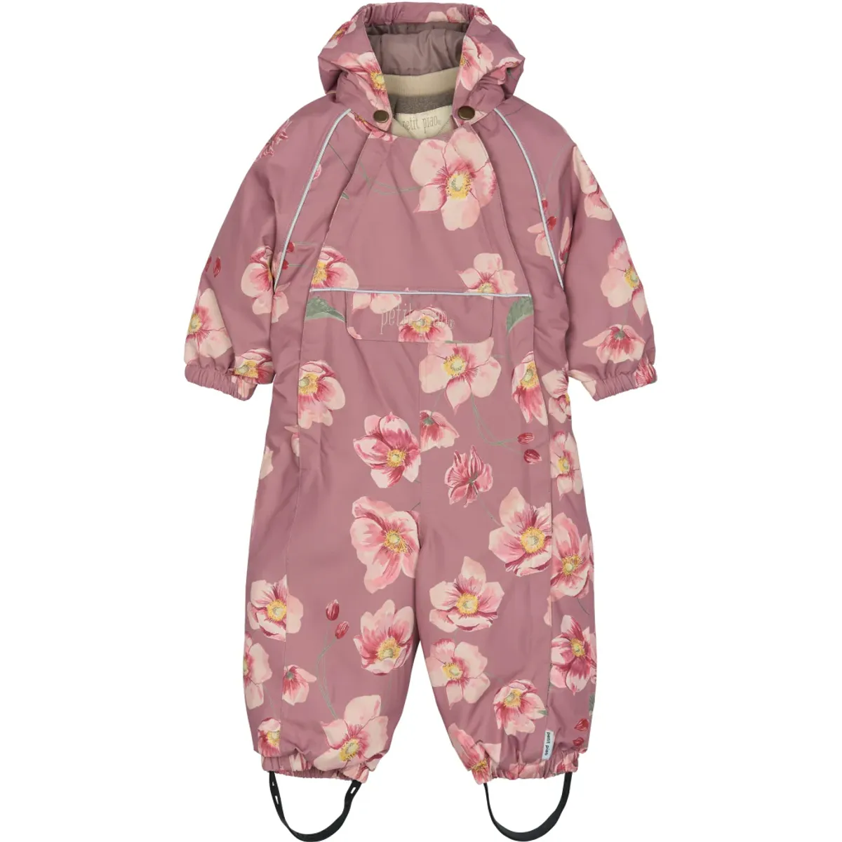 Petit Piao Vinterdress Autumn Anemone AOP