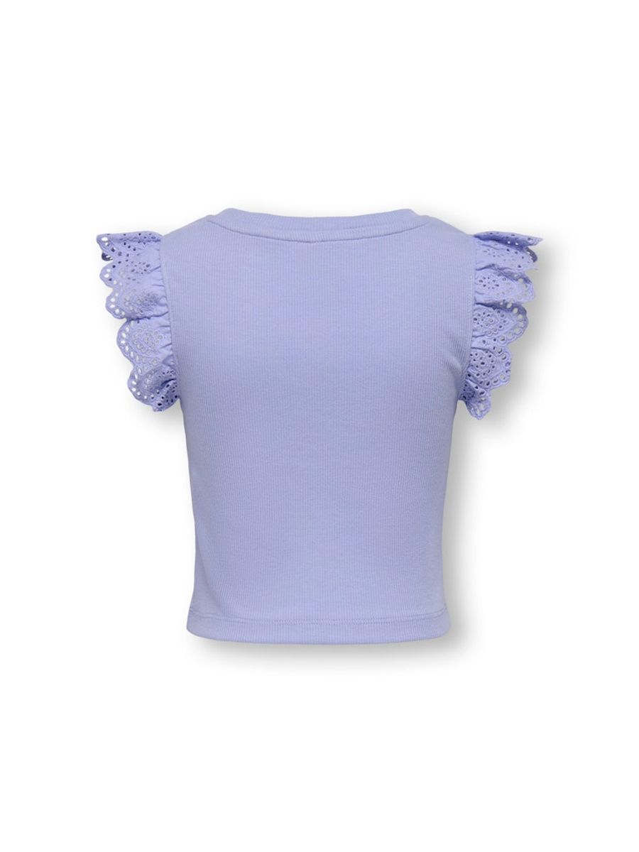 Only Kids Drea Bluse Regular Fit Sweet Lavender Emb / Dtm