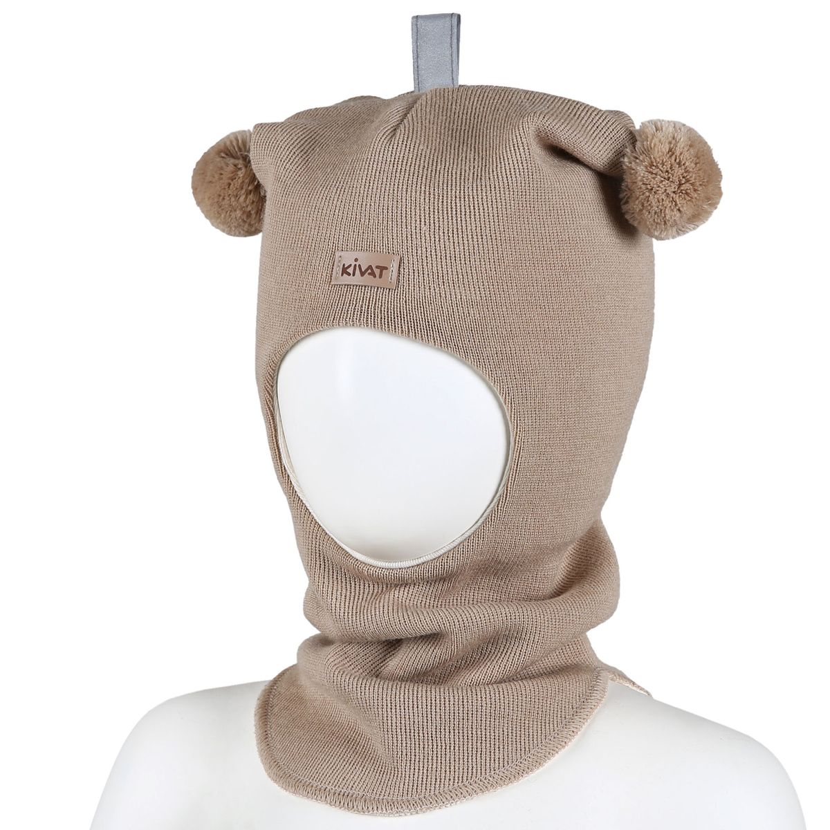 Kivat Balaklava Ull 2 Dusker Kivat Logo Latte