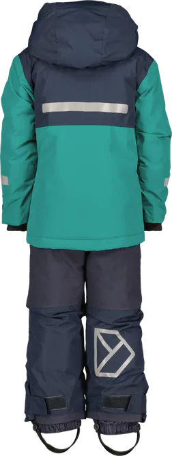 Hovedbilde Didriksons Vintersett Skare Kids Petrol Green
