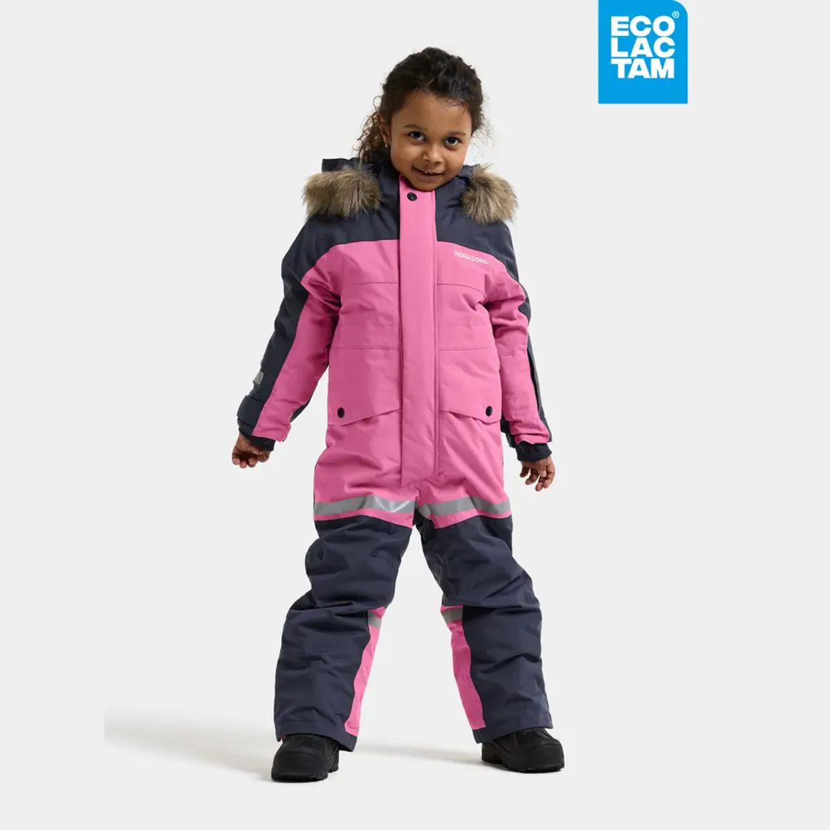 Didriksons Bjärven Vinterdress Heather Pink