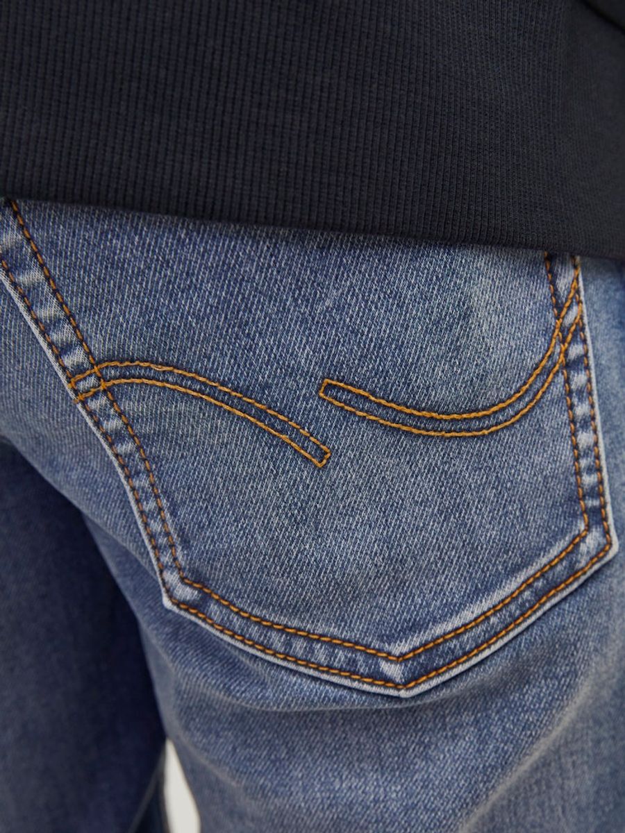 Jack & Jones Junior Glenn Jeans Slim Fit Blå Denim