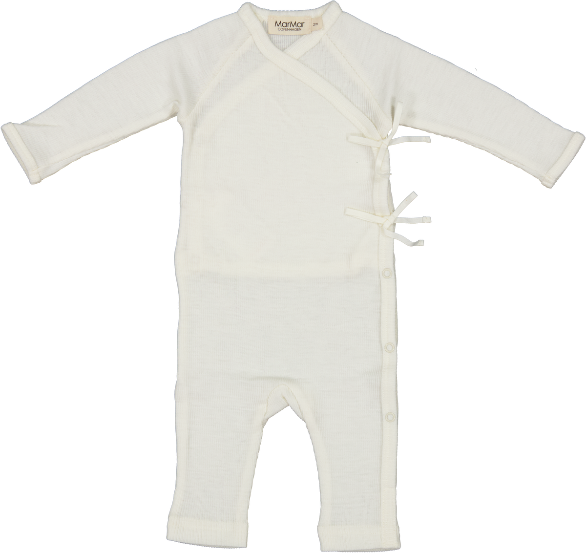 MarMar Rula MerinoUll Jumpsuit Rib Natural