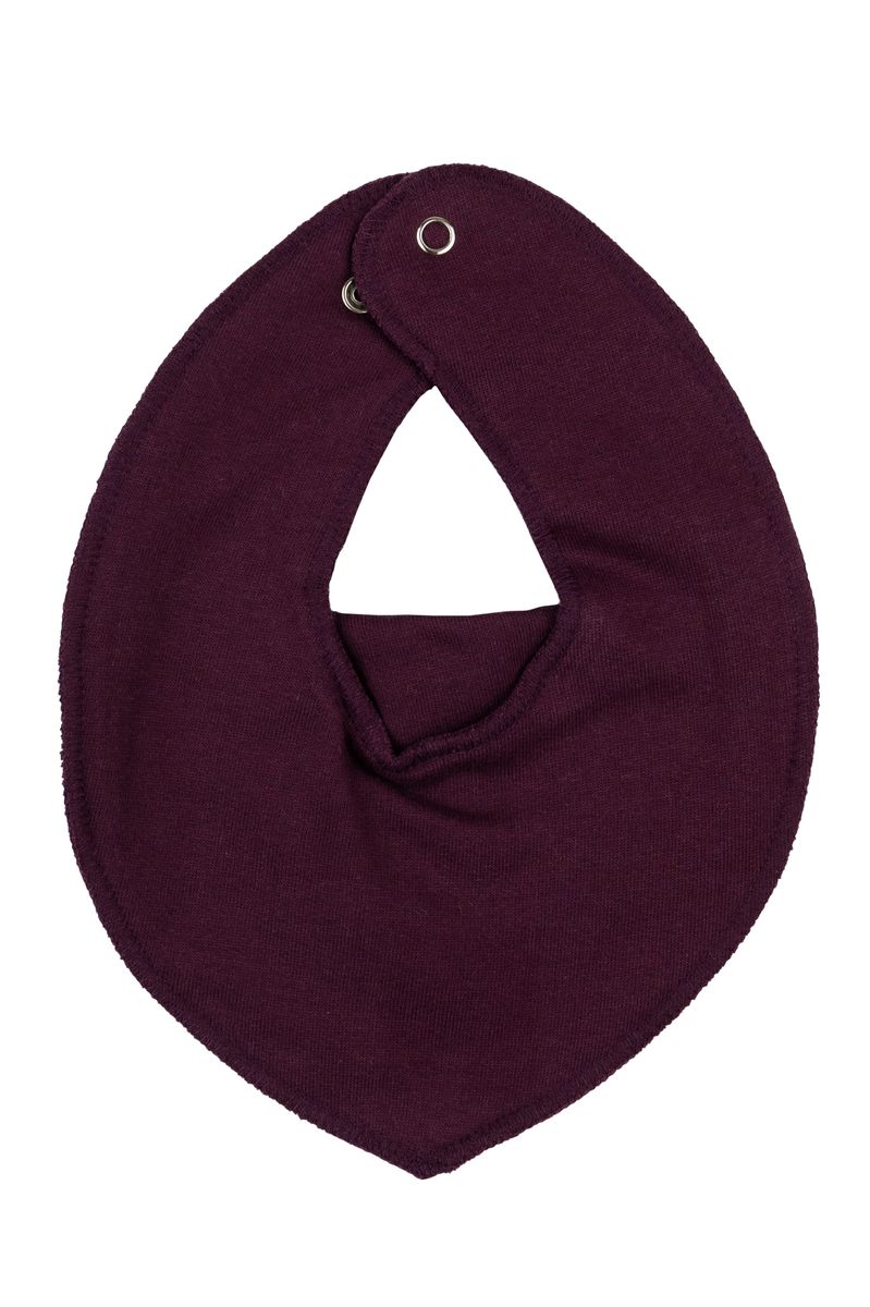 Mikk-Line Bambus/Bomull Smekke Triangle Plum Wine