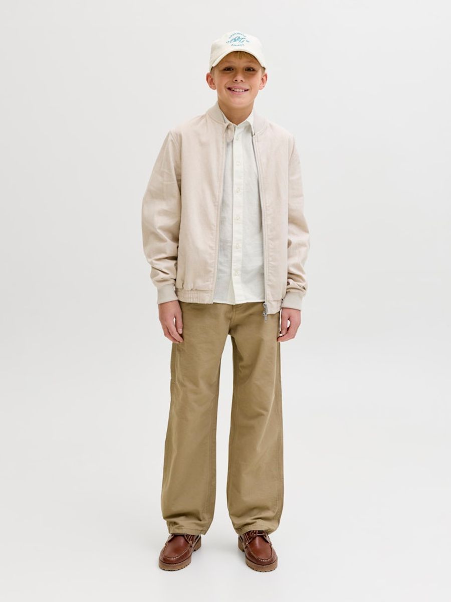 Jack & Jones Junior Ebreeze Skjorte Regular Fit White