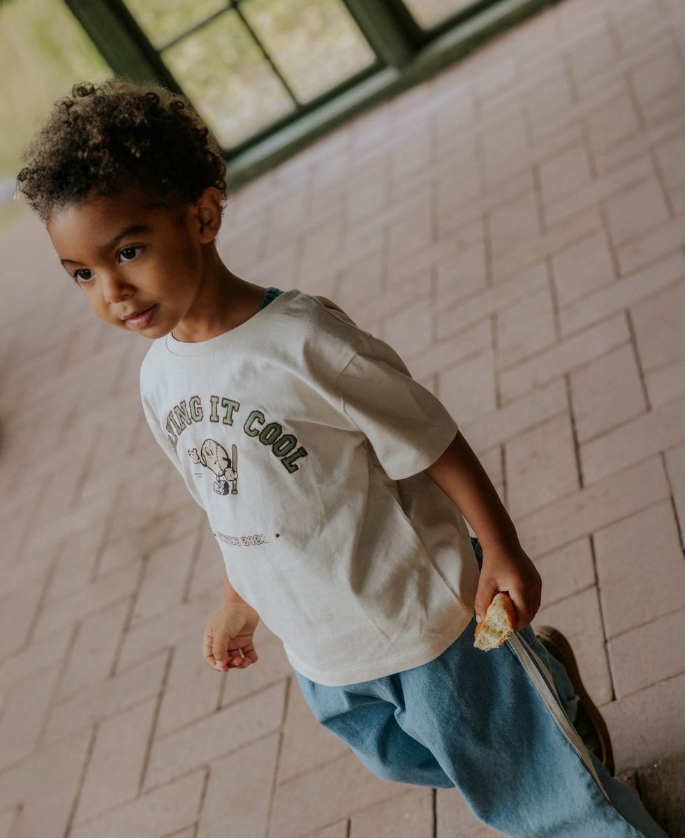 Fliink Sommer Cool T-skjorte Sandshel