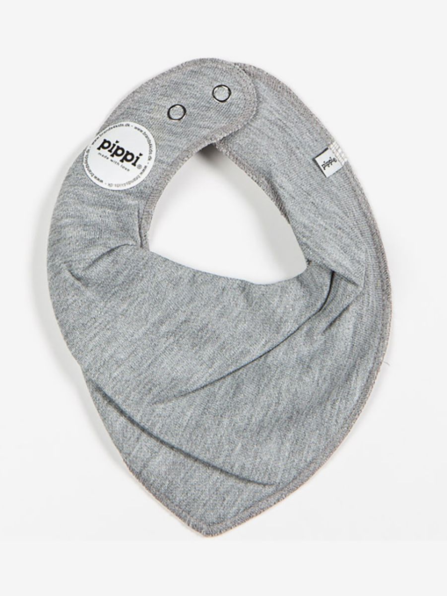 Pippi Bandana Smekke Absorbent Grey Melange