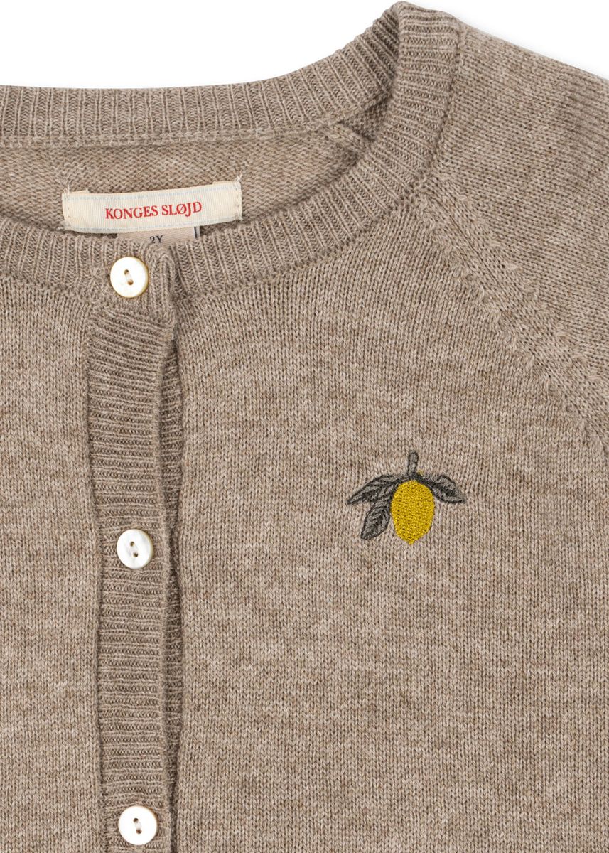 Konges Sløjd Mattou Knit Cardigan Lys Brun