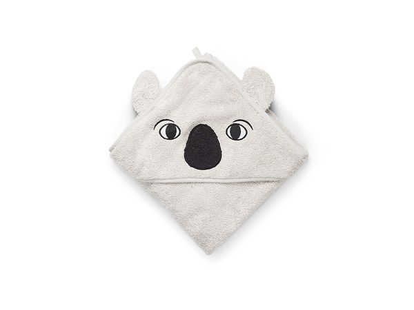 Nuuroo Aki Hooded Baby Towel Lunar Rock (70x70cm)
