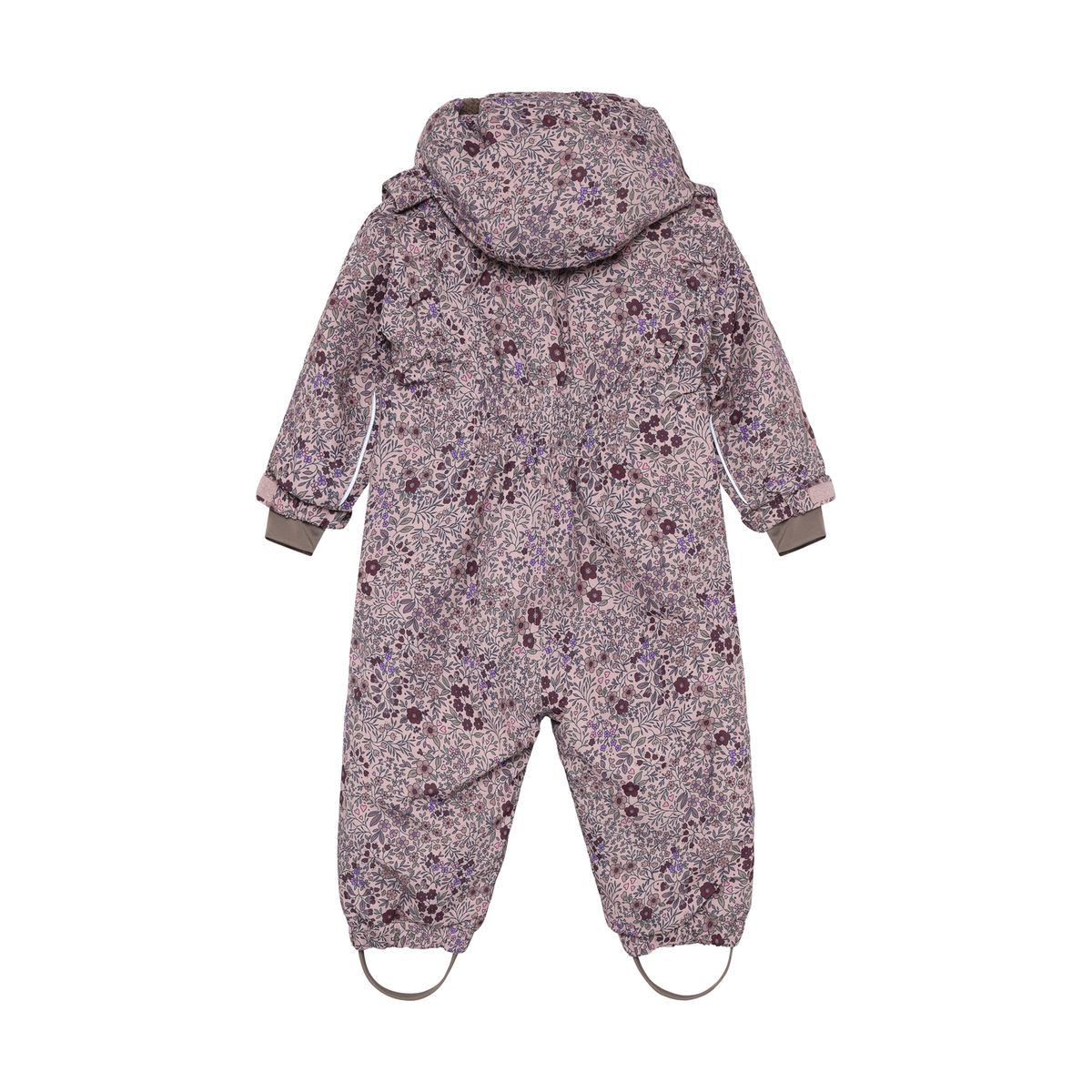 En Fant Vinterdress Baby med Volanger Adobe Rose