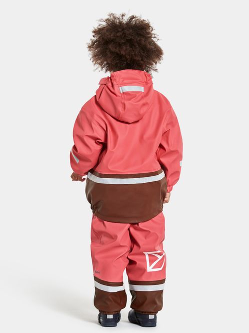 Hovedbilde Didriksons Boardman Kids Regnsett Peach Rose