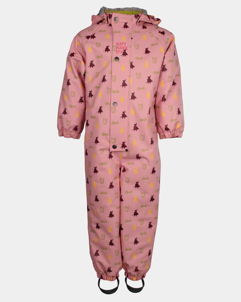 Kattnakken Helårsregndress Hagl Rosa Krystall
