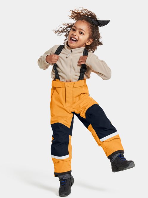 Hovedbilde Didriksons Idre Kids Vinterbukse Fire Yellow