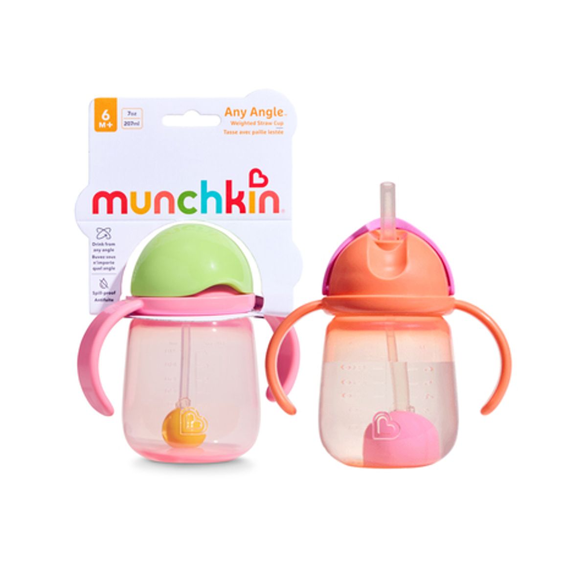 Munchkin 2pk Tip & Sip Straw T