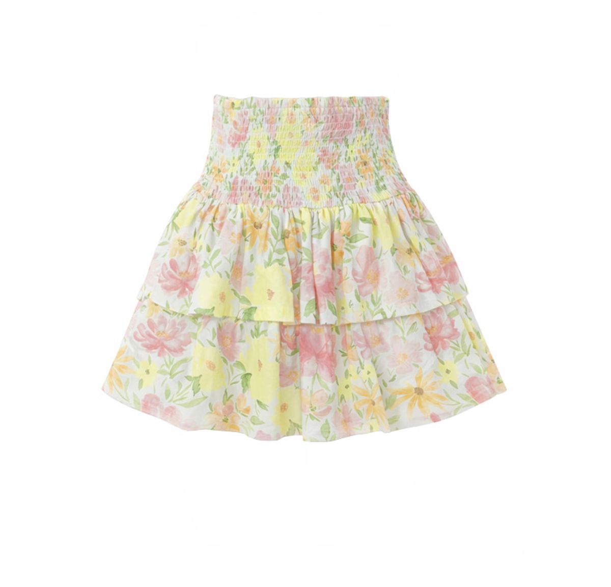 Vilje & Ve Milla Skirt Yellow Printed