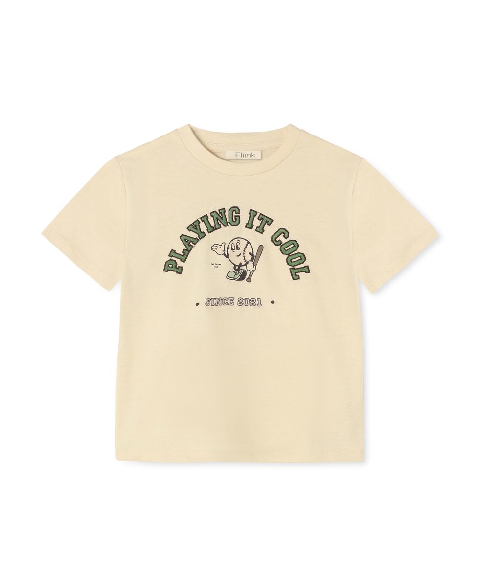 Fliink Sommer Cool T-skjorte Sandshel