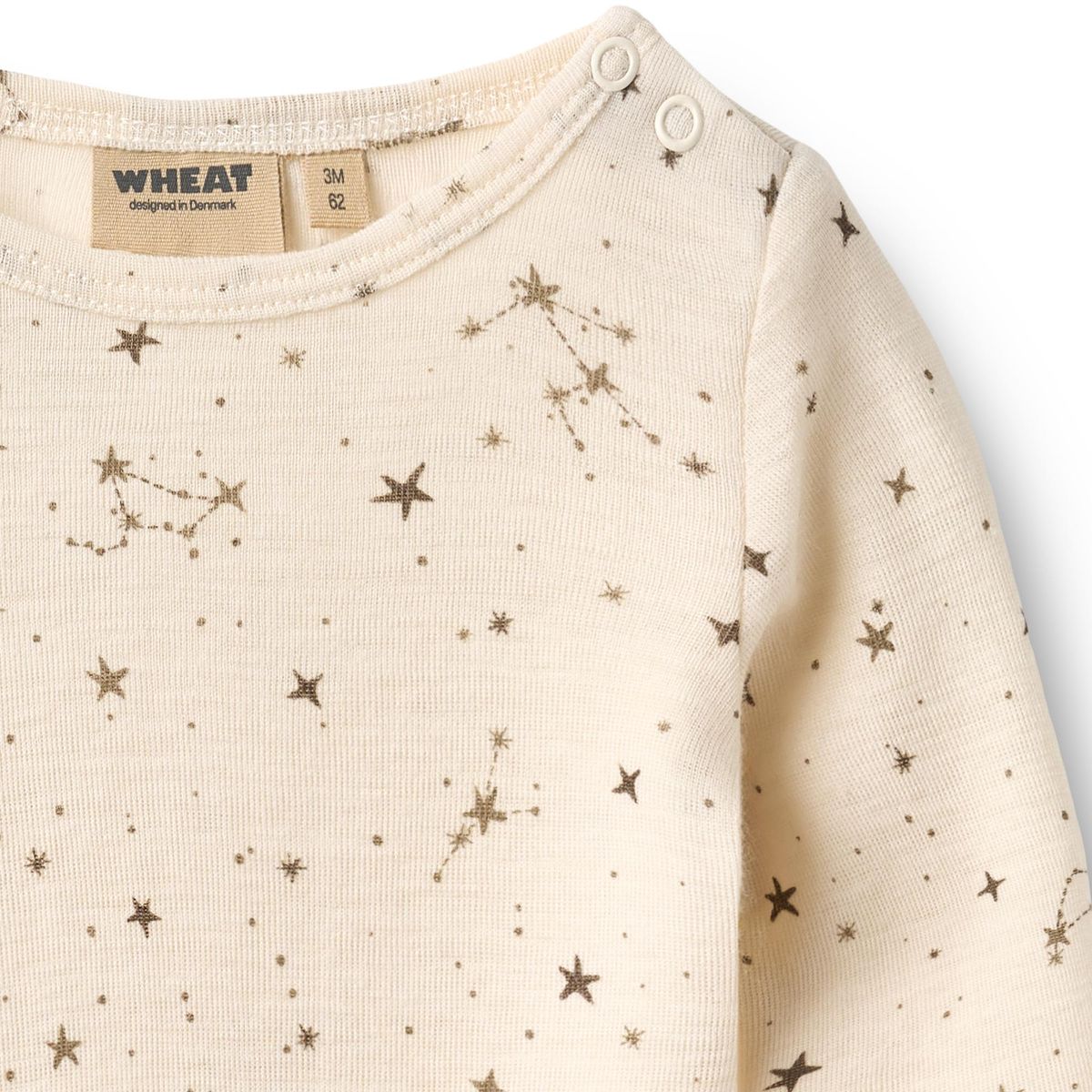 Wheat Haven Ulldress Eggshell Stars