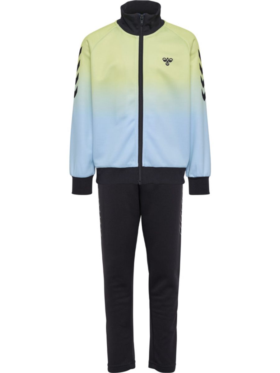 Hummel Gradient Joggedress Junior Shadow Lime/Black