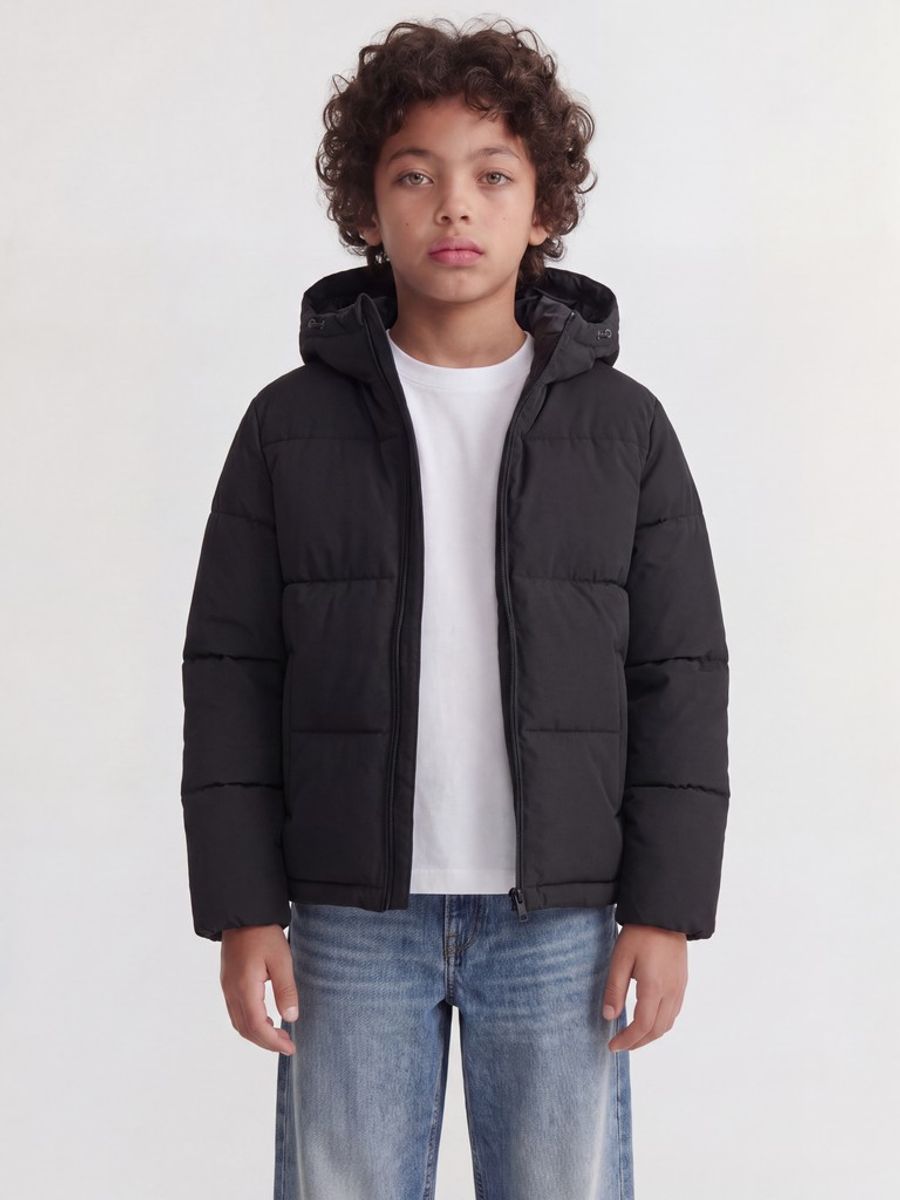 Jack & Jones Junior Galaxy Vinterjakke Black