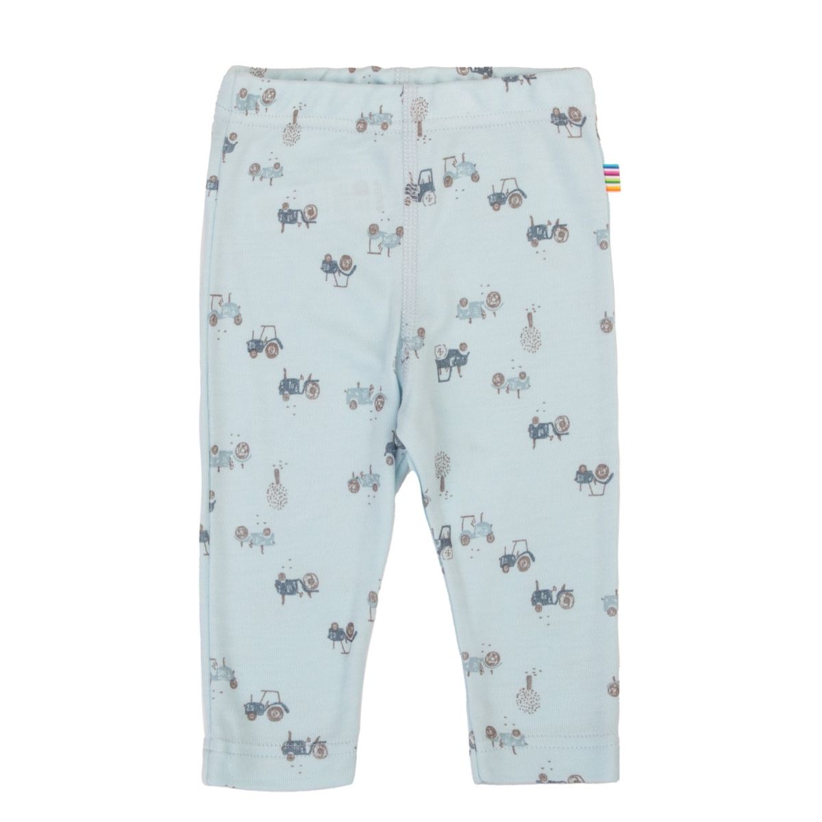 Joha Leggings Bambus Lyseblå Tractor