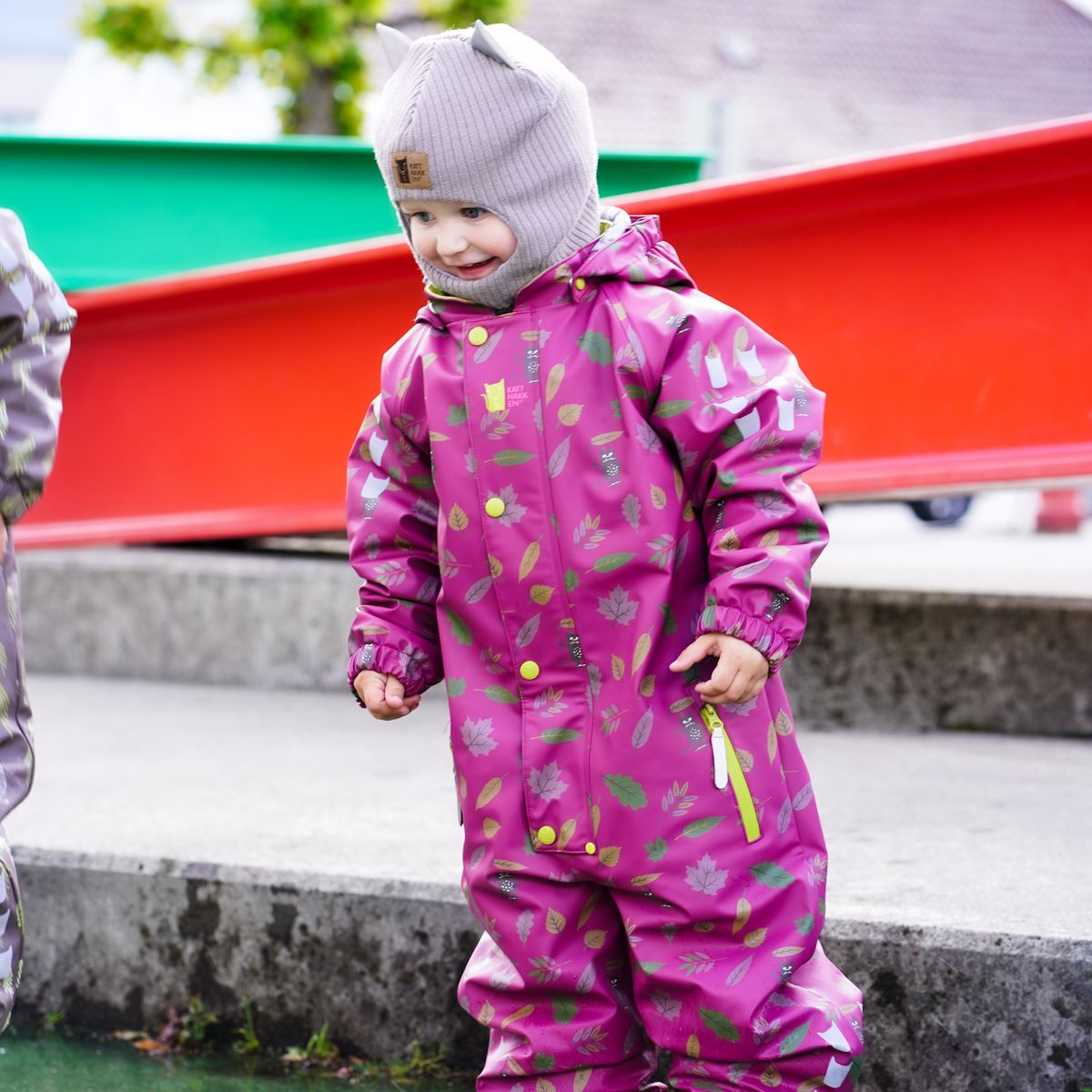Kattnakken Vinterregndress Slaps Tolvmeterskogen Lyng