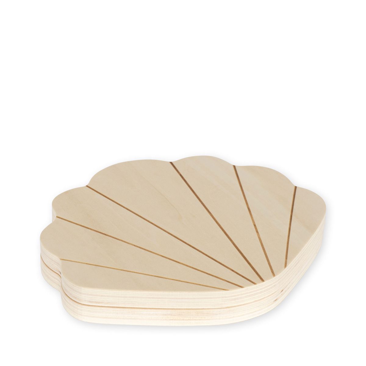 Konges Sløjd Sea Animals Wood Clam Puzzle Multi