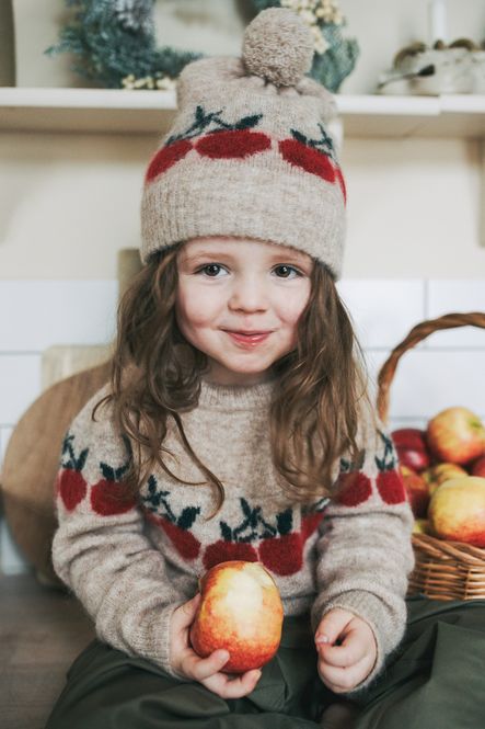Hovedbilde Fliink Ull Star Apple Pullover Sandshell