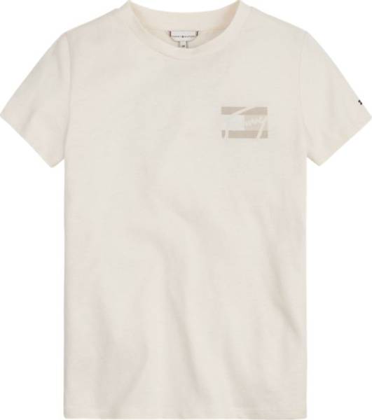 Tommy Hilfiger Natural Dye Script Tee S/S Ancient White