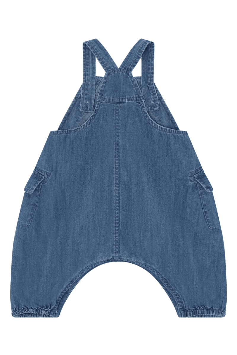 Hust And Claire Maks Chambray Selebukse Blue Denim